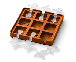 商品写真：シリコントレーセット（ブロック）