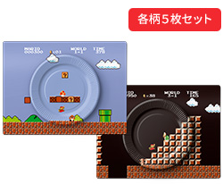 商品写真：ペーパープレートセット（8-bitステージ）