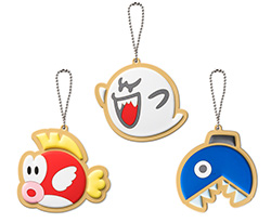 商品写真：ラバーマスコット（テレサ／プクプク／ワンワン）