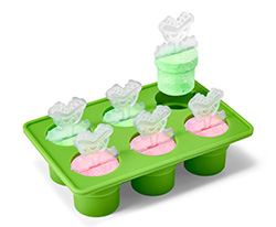 商品写真：シリコントレー（パックンフラワー／土管）