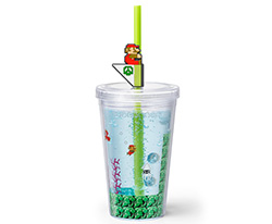 商品写真：ストロー付きタンブラー（水中コース）