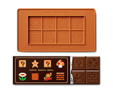 商品写真：板チョコトレー（8-bit マリオ）